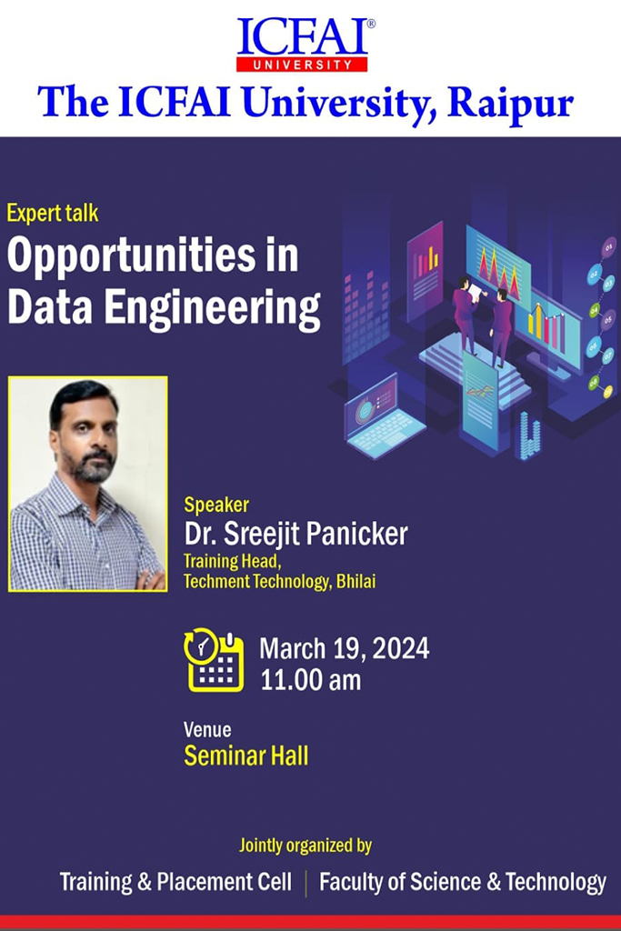 Expert session on "Opportunities in Data Engineering" 