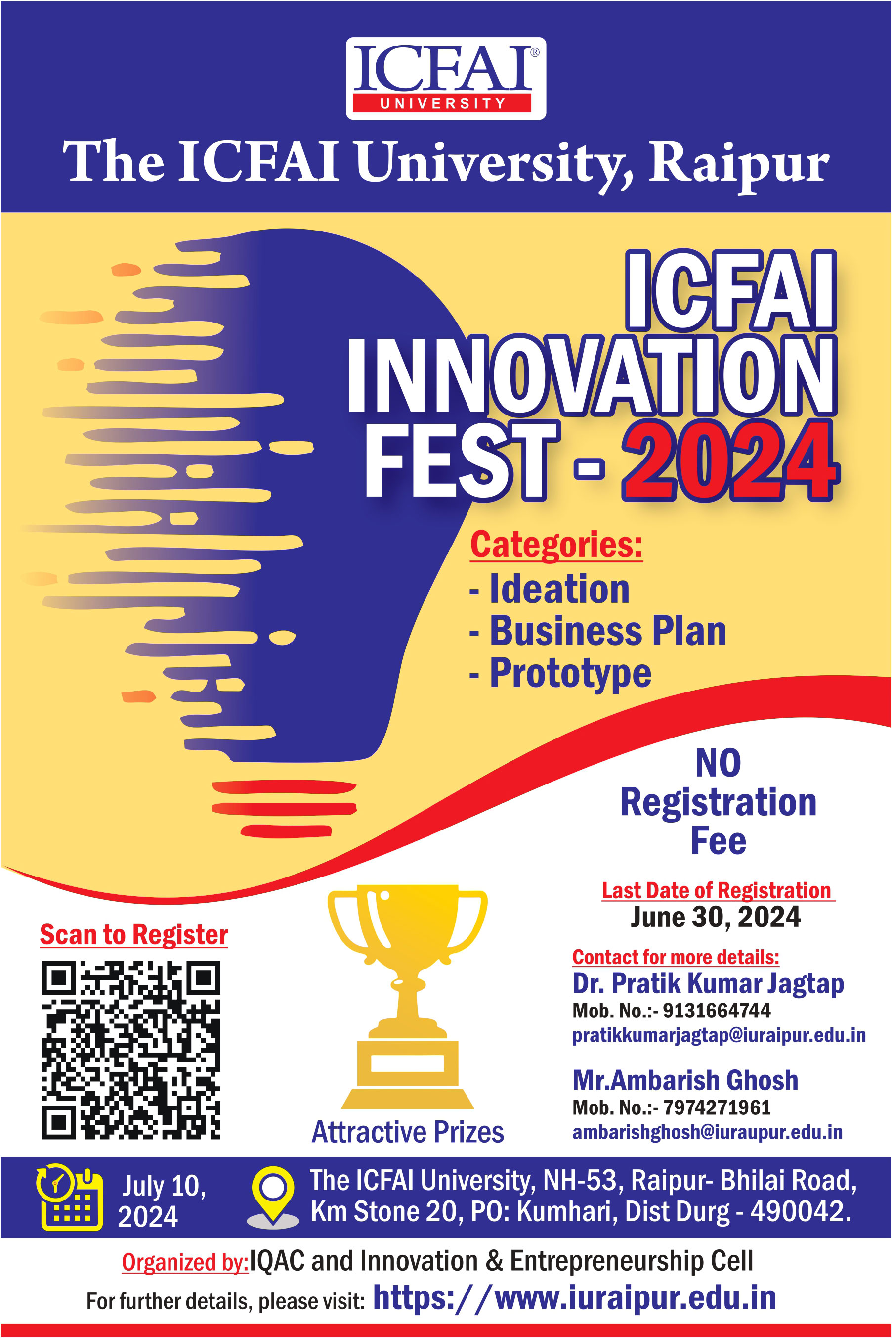 ICFAI - Innovation Fest 2024