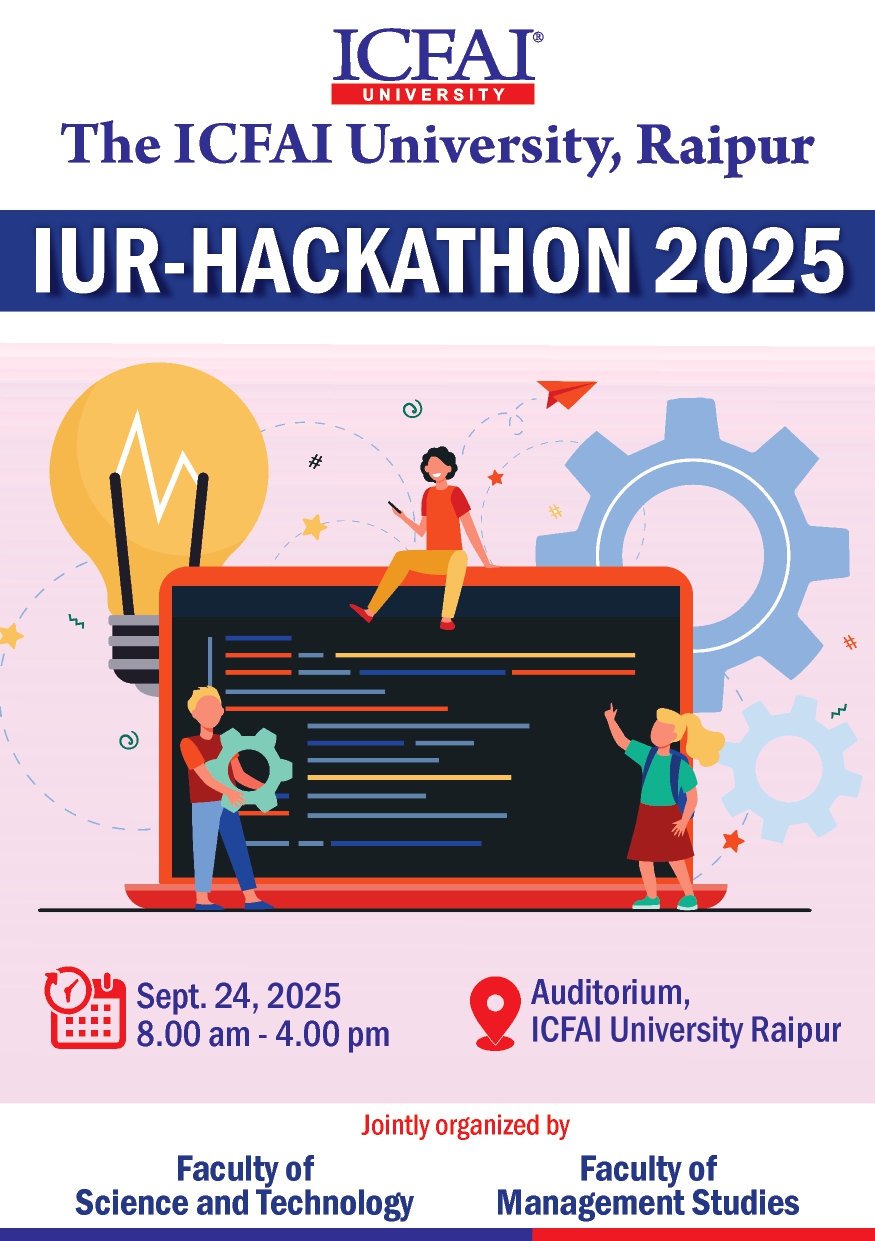 ICFAI University Raipur presents IUR Hackathon 2025!