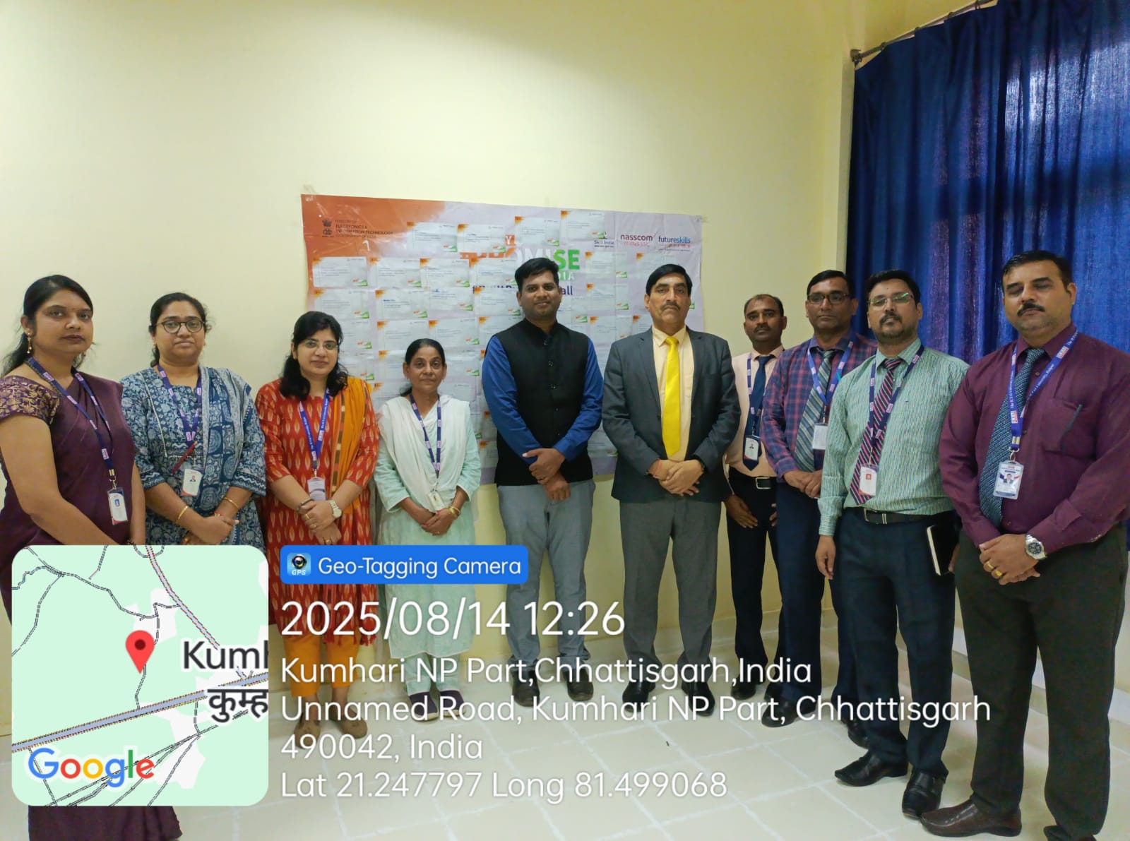 ICFAI University Raipur & NASSCOM Unite for "My Promise to India" Skill Development Campaign!!
