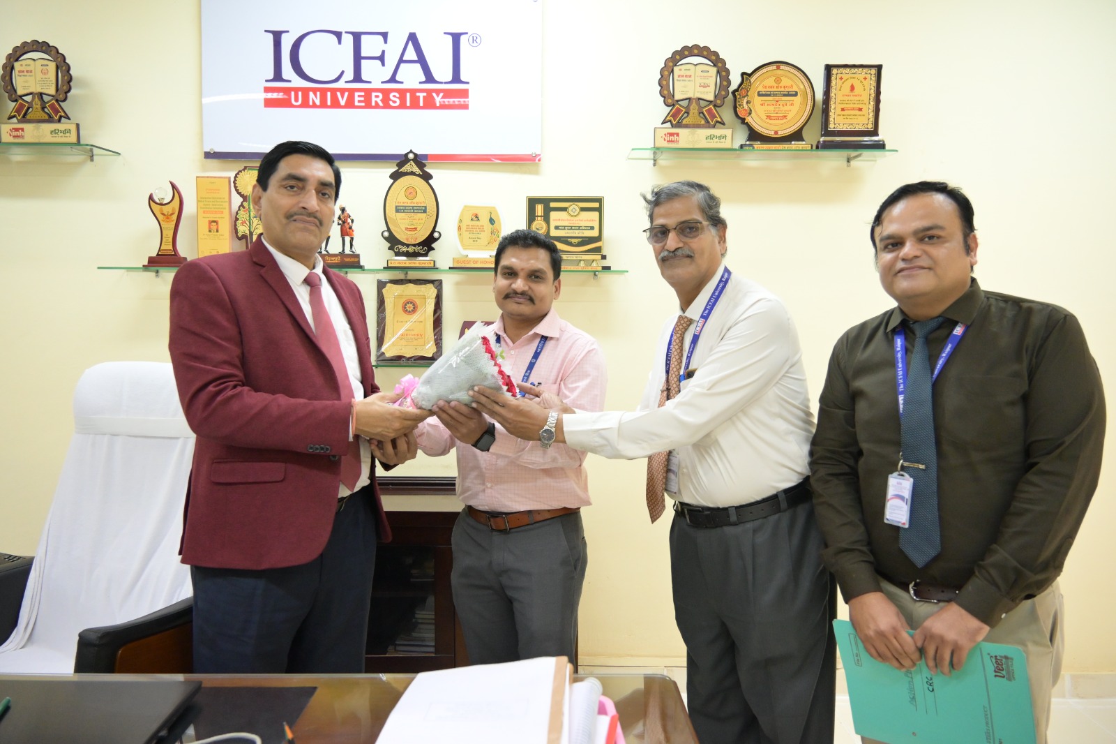 Awareness Campaign on Career Prospects in Banking Sector at ICFAI University Raipur