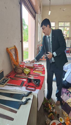 Vishwakarma Jayanti Celebration at ICFAI University, Raipur!!