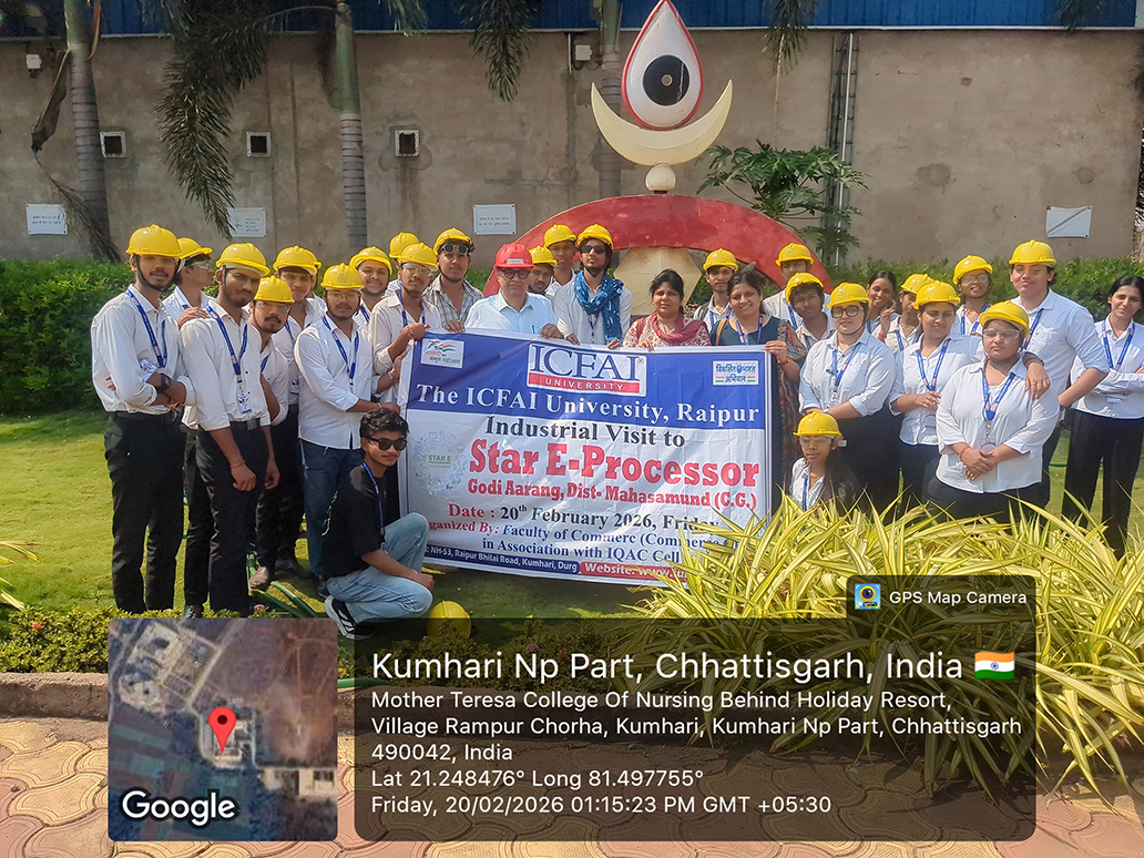 Industrial visit at Star E Processor, Godi, Aarang by Faculty of Commerce