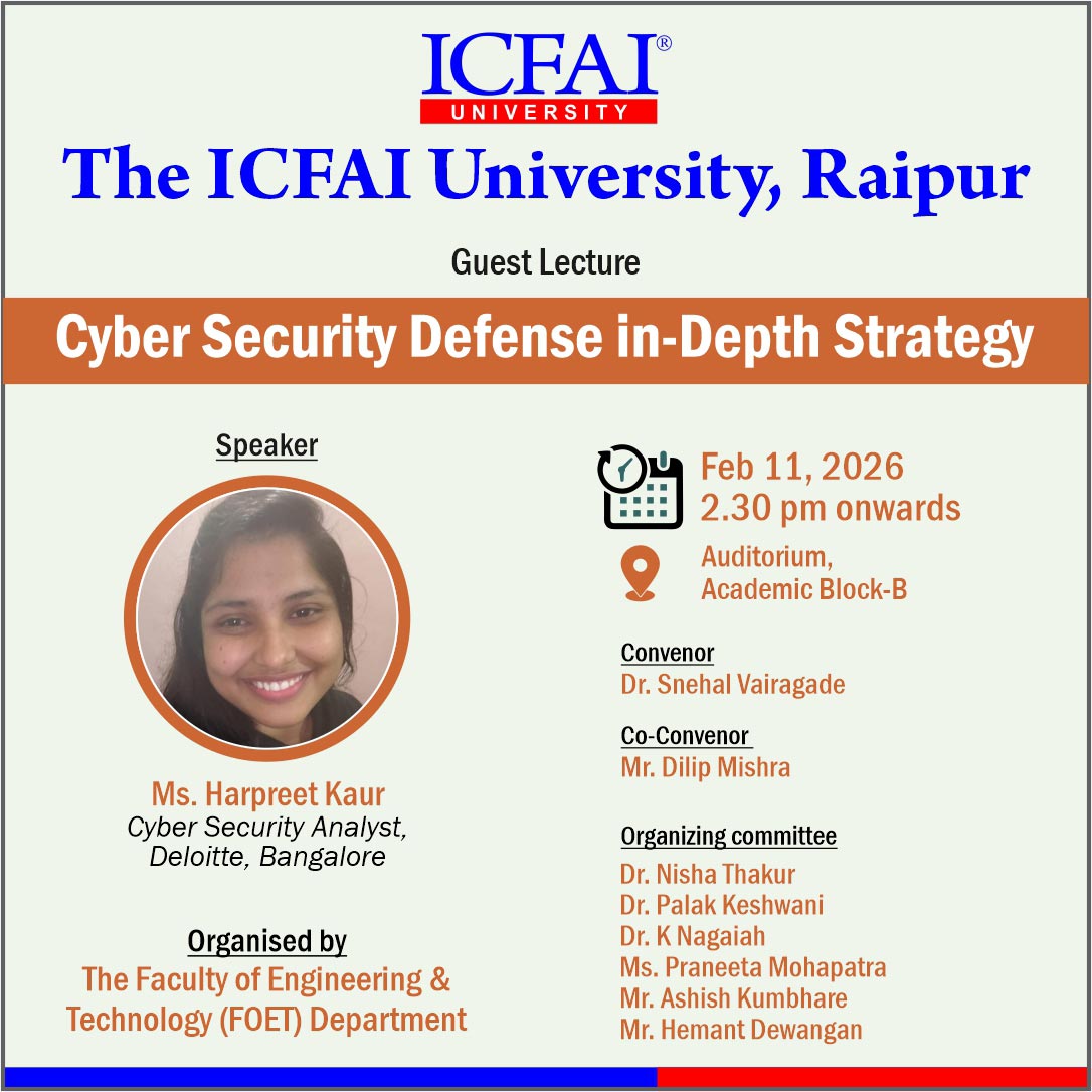 Guest Lecture On Cyber Security Defense in-Depth Strategy