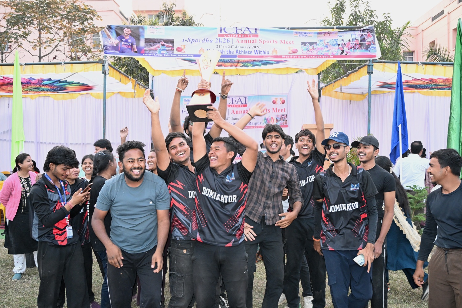 Valedictory Ceremony of i-Spardha 2K26 at ICFAI University !!